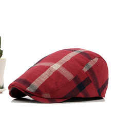 Load image into Gallery viewer, Classic Englad Style Plaid Berets Caps