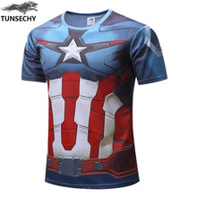 Load image into Gallery viewer, TUNSECHY Top Sales Superhero T shirt