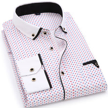 Load image into Gallery viewer, Fashion Print Casual Men Long Sleeve Shirt