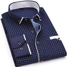 Load image into Gallery viewer, Fashion Print Casual Men Long Sleeve Shirt