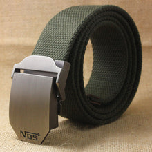 Load image into Gallery viewer, YBT tactical Top quality 4 mm thick 3.8 cm wide casual canvas belt