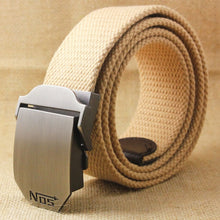 Load image into Gallery viewer, YBT tactical Top quality 4 mm thick 3.8 cm wide casual canvas belt