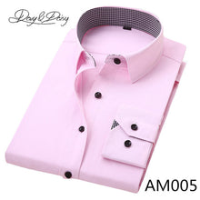 Load image into Gallery viewer, DAVYDAISY High Quality Men Shirt Long Sleeve