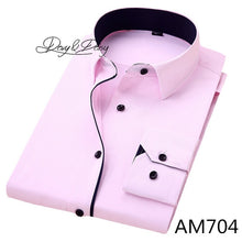 Load image into Gallery viewer, DAVYDAISY High Quality Men Shirt Long Sleeve
