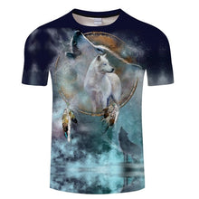 Load image into Gallery viewer, White  3D Skull tshirt