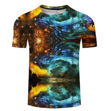 Load image into Gallery viewer, White  3D Skull tshirt