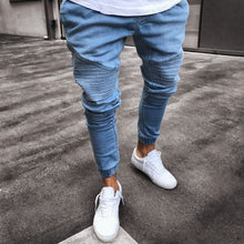 Load image into Gallery viewer, Slim fit hip hop jean