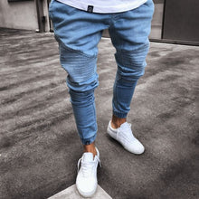 Load image into Gallery viewer, Slim fit hip hop jean