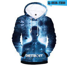 Load image into Gallery viewer, Hot Detroit Become Human 3D Print Hoodie