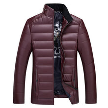 Load image into Gallery viewer, Solid color down coat