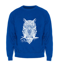 Load image into Gallery viewer, Animal Owl Hoodie Men Black Sweatshirt Casual
