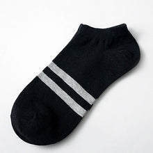 Load image into Gallery viewer, Cotton Stripe Boat Socks