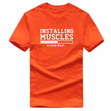 Load image into Gallery viewer, INSTALLING MUSCLES funny T-shirt