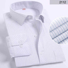 Load image into Gallery viewer, DAVYDAISY Long Sleeved Striped Solid Plaid Male Business Shirt