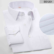Load image into Gallery viewer, DAVYDAISY Long Sleeved Striped Solid Plaid Male Business Shirt