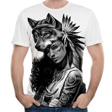 Load image into Gallery viewer, 3D Printed Animal Monkey tshirt