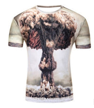 Load image into Gallery viewer, Black And White Vertigo Hypnotic colorful Printing 3D T shirt