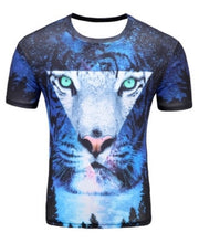 Load image into Gallery viewer, Black And White Vertigo Hypnotic colorful Printing 3D T shirt