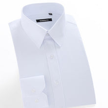 Load image into Gallery viewer, Regular-fit Coarse-twill Solid Basic Dress Shirt
