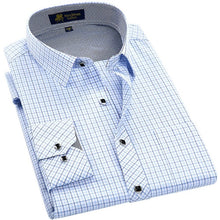 Load image into Gallery viewer, Men's Classic Plaid Checkered Dress Shirt