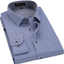 Load image into Gallery viewer, Men's Classic Plaid Checkered Dress Shirt