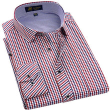 Load image into Gallery viewer, Men's Classic Plaid Checkered Dress Shirt