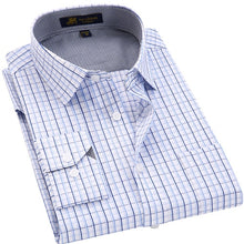 Load image into Gallery viewer, Men's Classic Plaid Checkered Dress Shirt