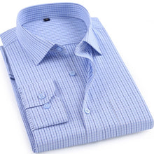 Load image into Gallery viewer, Men's Classic Plaid Checkered Dress Shirt
