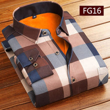 Load image into Gallery viewer, Long Sleeve Men's Work Shirt Casual Slim Fit