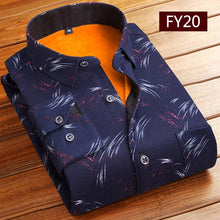 Load image into Gallery viewer, Long Sleeve Men's Work Shirt Casual Slim Fit