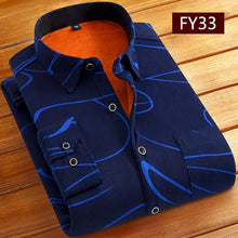Load image into Gallery viewer, Long Sleeve Men's Work Shirt Casual Slim Fit