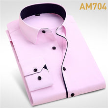 Load image into Gallery viewer, Wedding Shirt Long Sleeve Party Solid Casual
