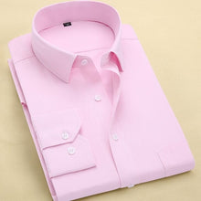 Load image into Gallery viewer, Long Sleeve Slim Brand Man Shirt