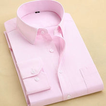 Load image into Gallery viewer, Long Sleeve Slim Brand Man Shirt