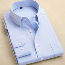 Load image into Gallery viewer, Long Sleeve Slim Brand Man Shirt