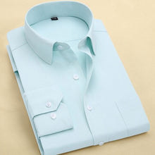 Load image into Gallery viewer, Long Sleeve Slim Brand Man Shirt