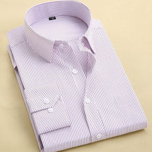 Load image into Gallery viewer, Long Sleeve Slim Brand Man Shirt