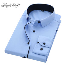 Load image into Gallery viewer, DAVYDAISY High Quality Men Shirt Long Sleeve