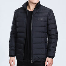 Load image into Gallery viewer, Mens Winter Jacket Coat White Duck Down Light