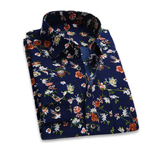 Load image into Gallery viewer, Retro Floral Printed Man Casual Shirt