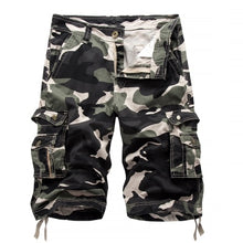 Load image into Gallery viewer, Military Camo Cargo Short