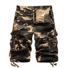 Load image into Gallery viewer, Military Camo Cargo Short