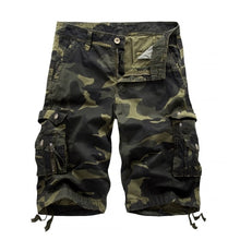 Load image into Gallery viewer, Military Camo Cargo Short
