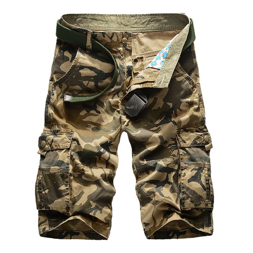 New Camouflage Camo Cargo Shorts