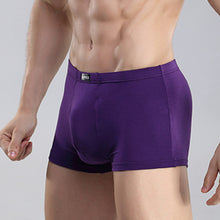 Load image into Gallery viewer, Shorts Bamboo Fiber Solid Color Boxer