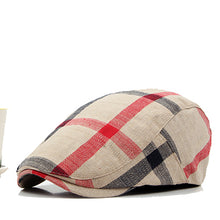 Load image into Gallery viewer, Classic Englad Style Plaid Berets Caps