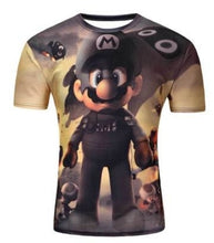 Load image into Gallery viewer, Water Drop Mobile 3D Print Short Sleeves Men t shirt