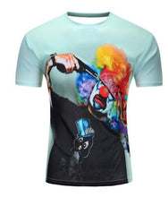Load image into Gallery viewer, Water Drop Mobile 3D Print Short Sleeves Men t shirt