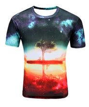 Load image into Gallery viewer, Water Drop Mobile 3D Print Short Sleeves Men t shirt