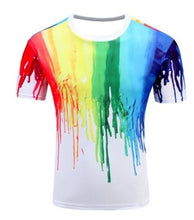 Load image into Gallery viewer, Water Drop Mobile 3D Print Short Sleeves Men t shirt